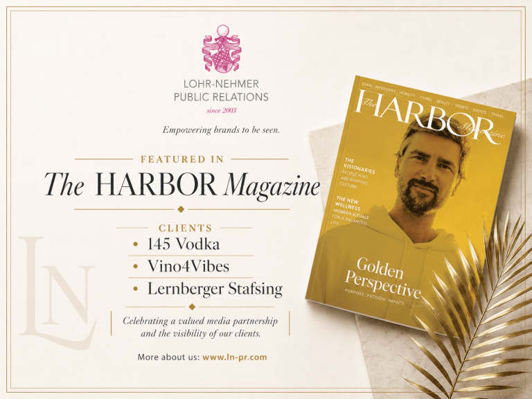 Harbor Magazin: Lohr-Nehmer gratuliert